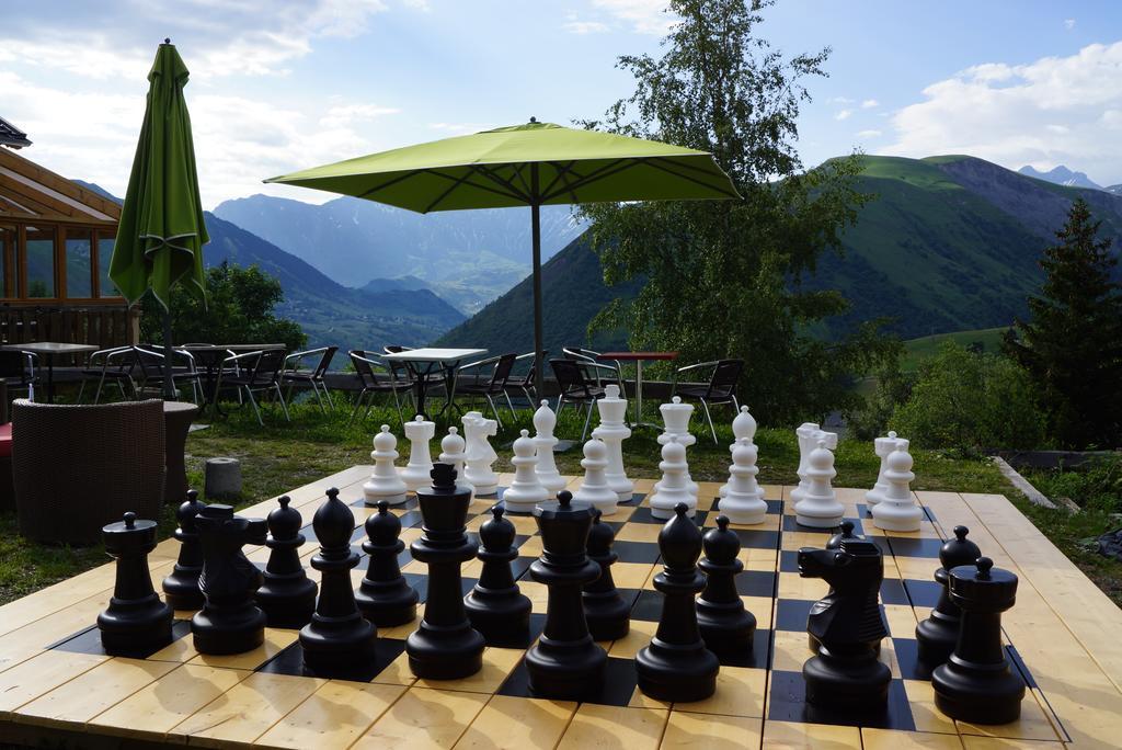 Le Domaine Du Trappeur Otel Saint-Sorlin-dʼArves Dış mekan fotoğraf